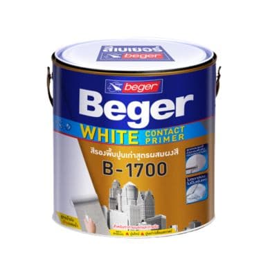 Beger เบเยอร์ไวท์คอนแทคไพรเมอร์สีรองพื้นปูนเก่าสูตรน้ำมันB-1700