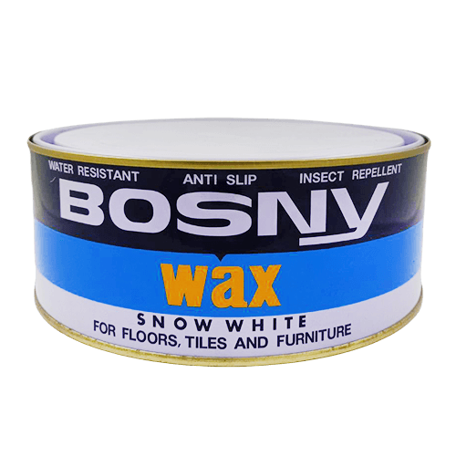 BOSNY BOSNYขี้ผึ้งขัดพื้น สีขาวB225