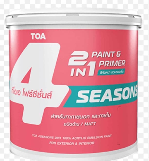 TOA โฟร์ซีซั่นส์ ทูอินวัน ภายนอก และภายใน ชนิดด้าน