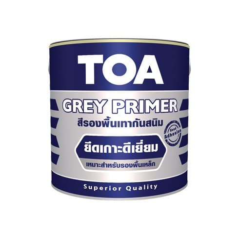 TOA สีรองพื้นกันสนิมเทา G-2010