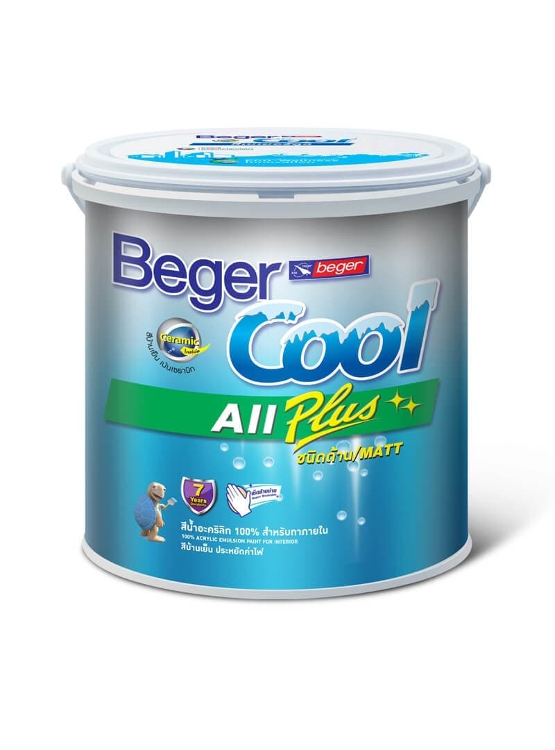 Beger เบเยอร์คูลออลพลัสสีน้ำทาภายใน