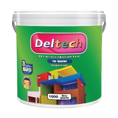 Deltech สีน้ำอะคริลิคเดลเทค สำหรับภายใน
