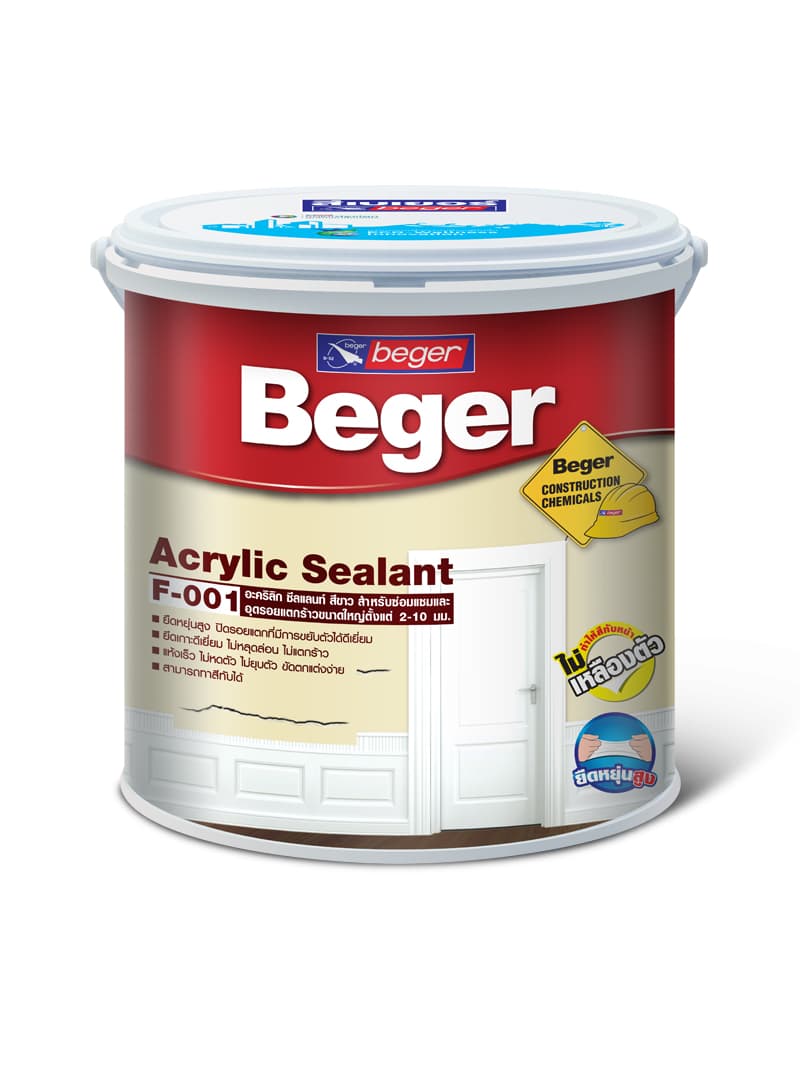 Beger เบเยอร์ อะคริลิก ซีลแลนท์ เอฟ-001
