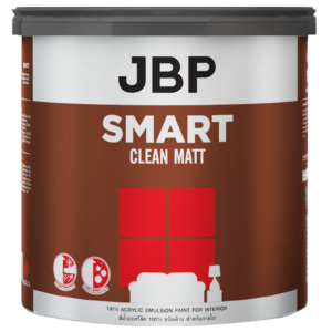 เจบีพี สมาร์ทคลีน สีน้ำอะครีลิคภายใน ชนิดด้าน