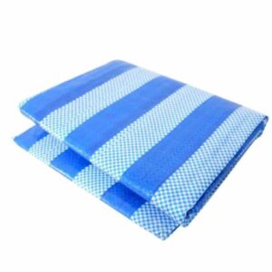 ผ้าใบ ฟ้า-ขาว